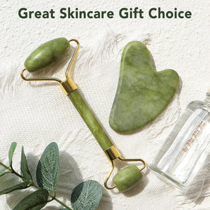 Jade Roller Facial Massager | Manual